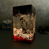 Alien Resin LED Night Lamp
