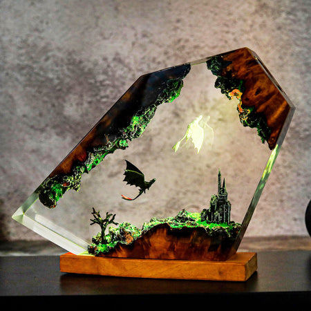 Light Fury & Toothless  Night Lamp