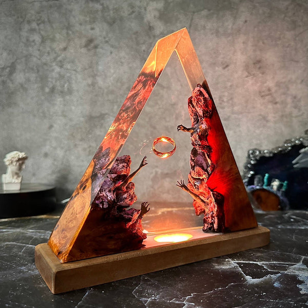 LOTR One Ring Resin Lamp