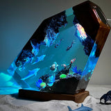 Ocean Realm Resin Lamp