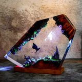 Dragon Resin LED Night Lamp